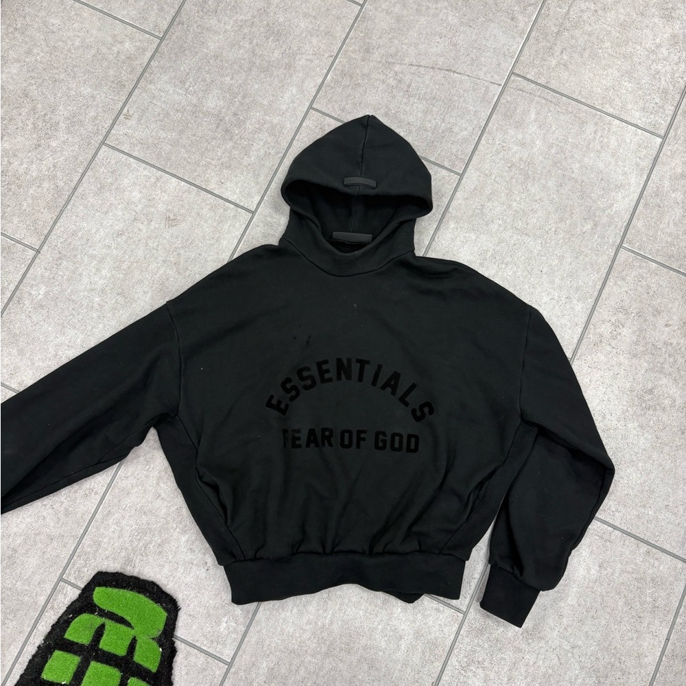 Essentials Black Hoodie